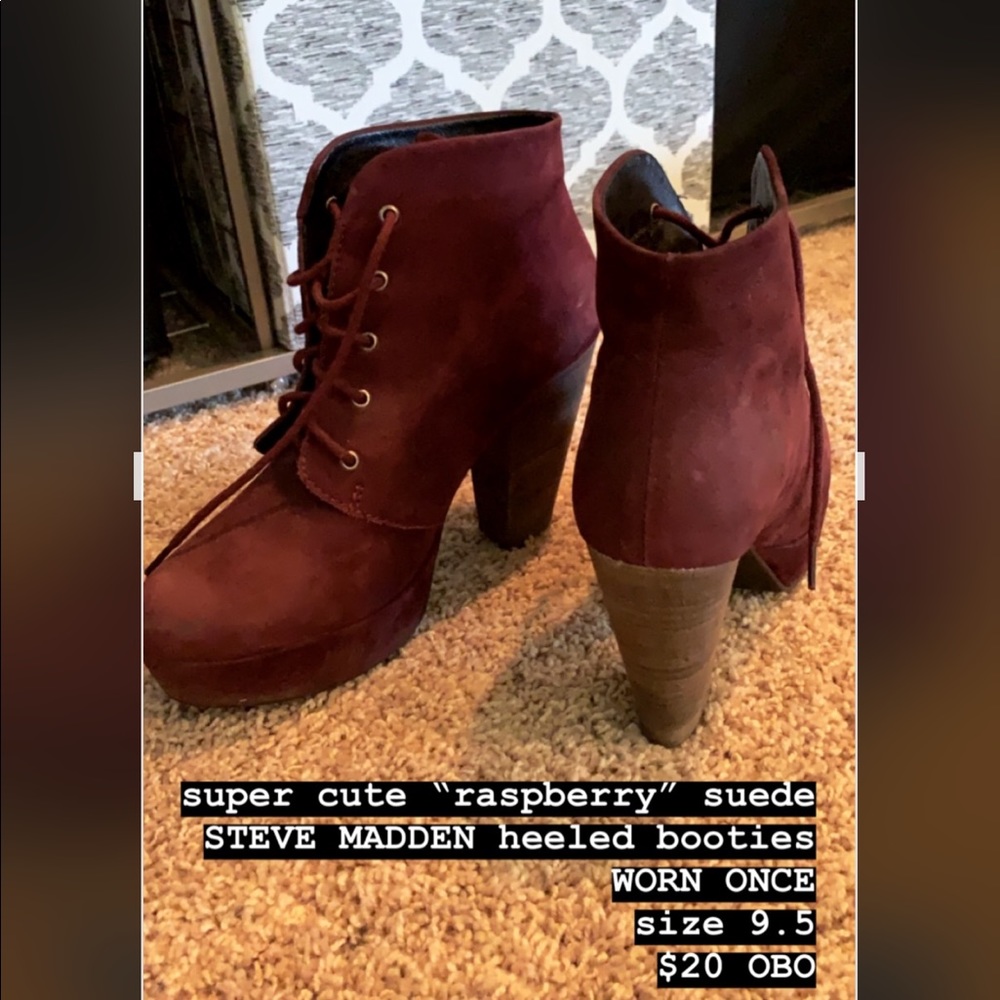 STEVE MADDEN BOOTIES